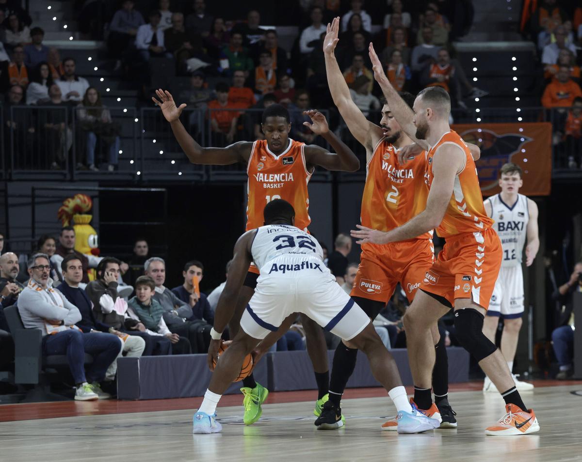 El València Basket - Baxi Manresa, en imatges El València Basket - Baxi Manresa, en imatges