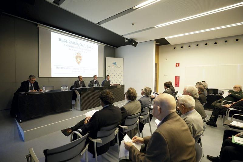 Junta General de accionistas del Real Zaragoza 2018