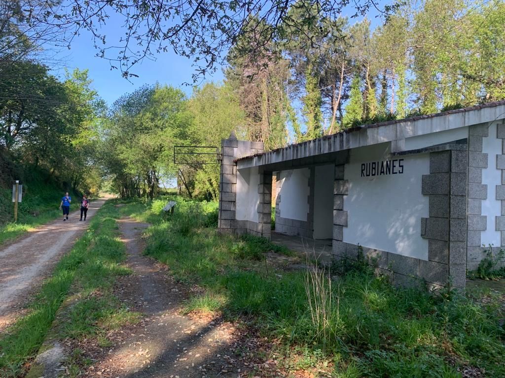 De caminata por la Vía Verde de O Salnés