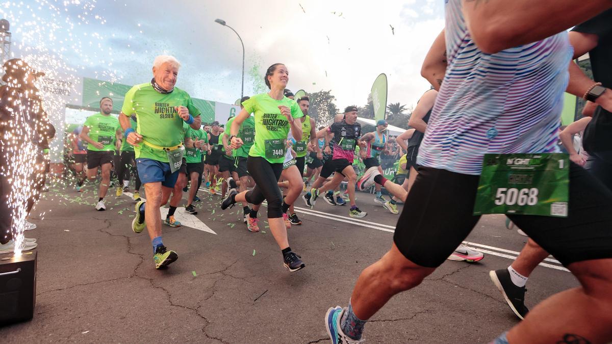 Pasada edición de la Binter NightRun