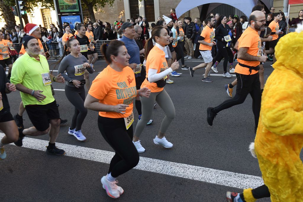 La San Silvestre 2025 en Murcia, en fotografías