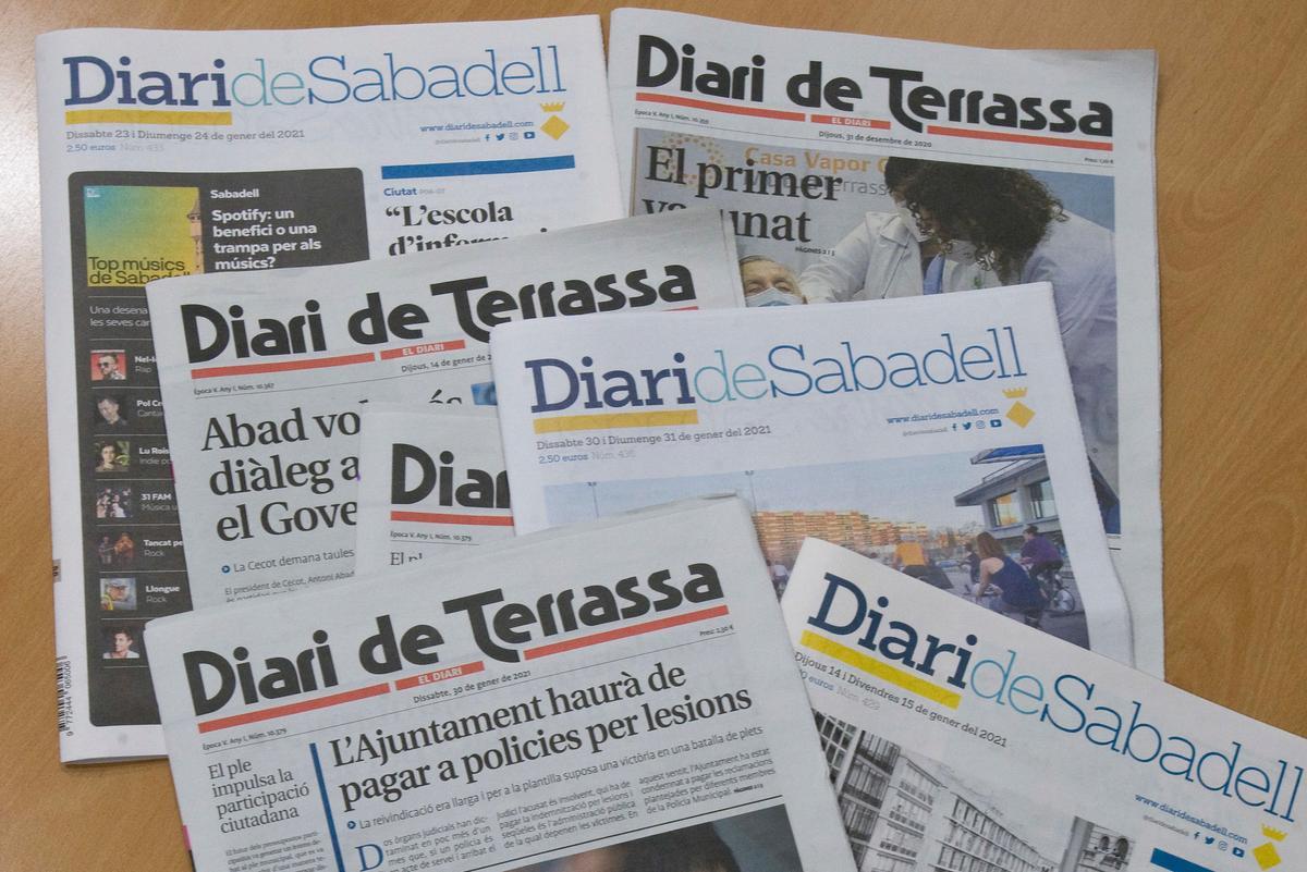 L’empresa editora del Diari de Sabadell compra el Diari de Terrassa i mantindrà 21 dels 29 treballadors actuals L’empresa editora del Diari de Sabadell compra el Diari de Terrassa i mantindrà 21 dels 29 treballadors actuals