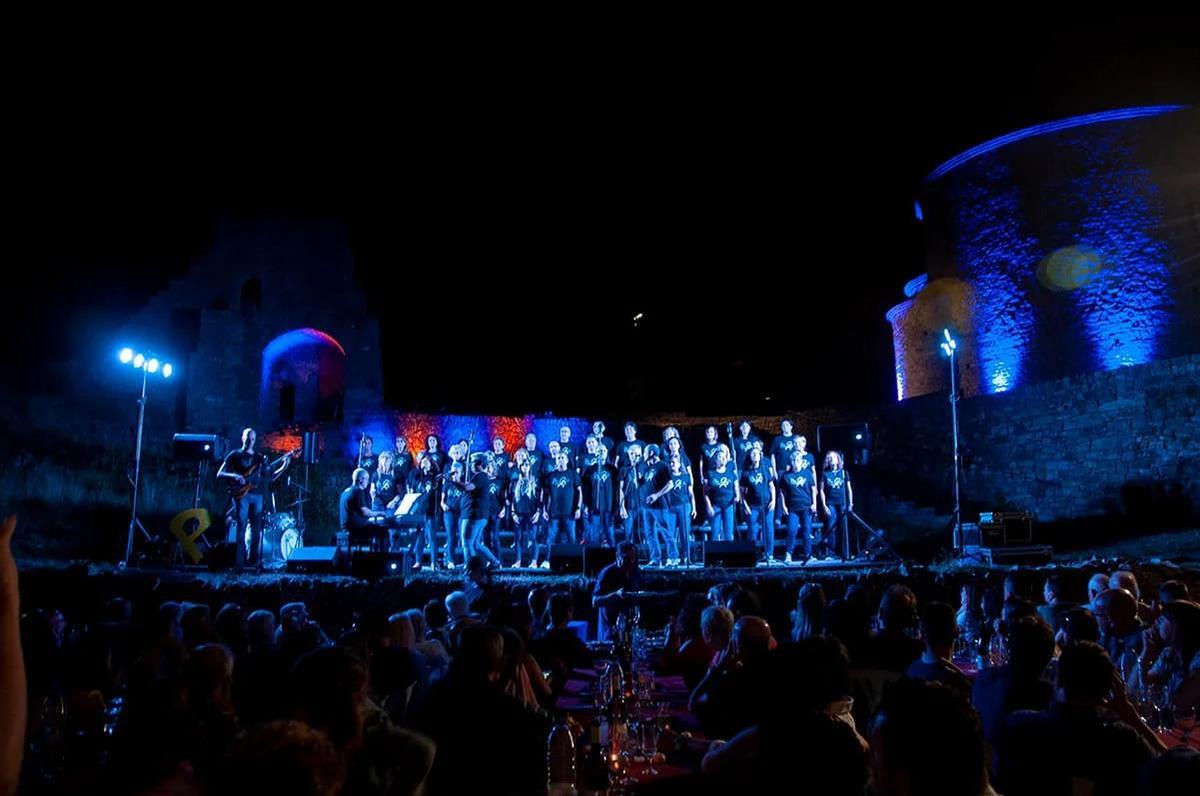 The River Troupe Gospel, actuació de clausura de l'any 2022 al Castell de Sallent