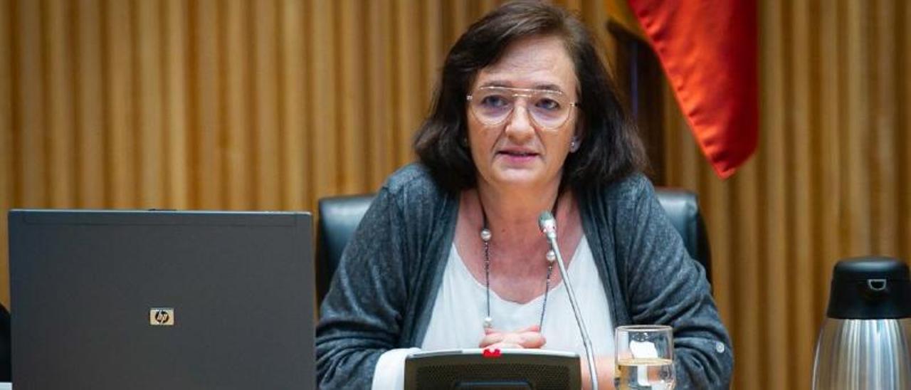 La presidenta de la AIReF, Cristina Herrero.