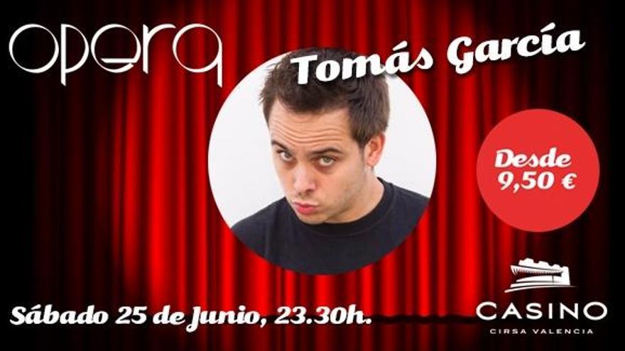 Tomás García, un apasionado del stand up comedy, en Casino Cirsa