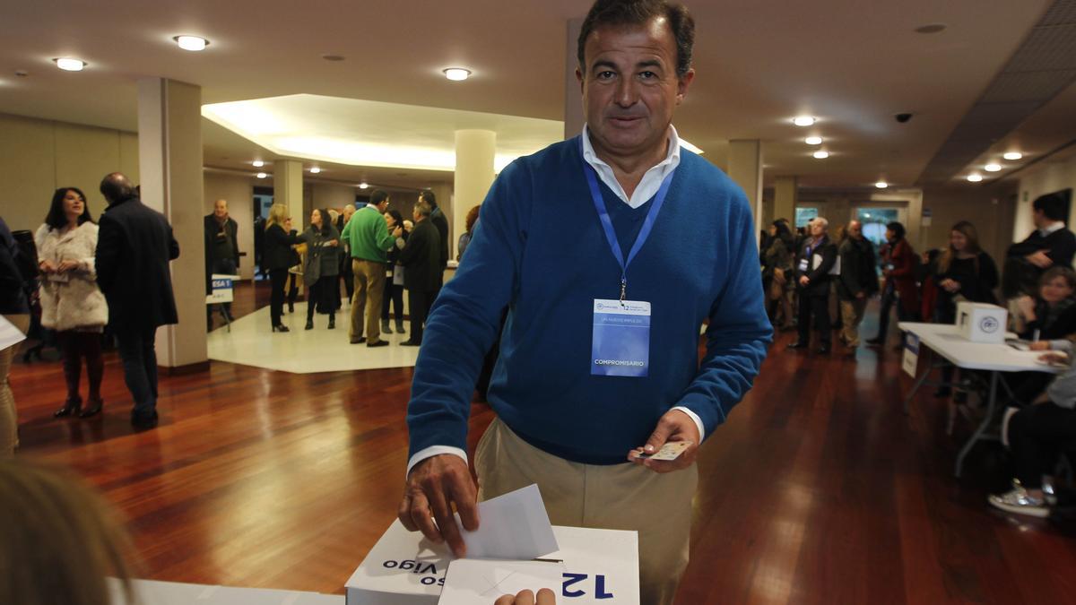 Javier Guerra, candidato a presidir el PP de Vigo.