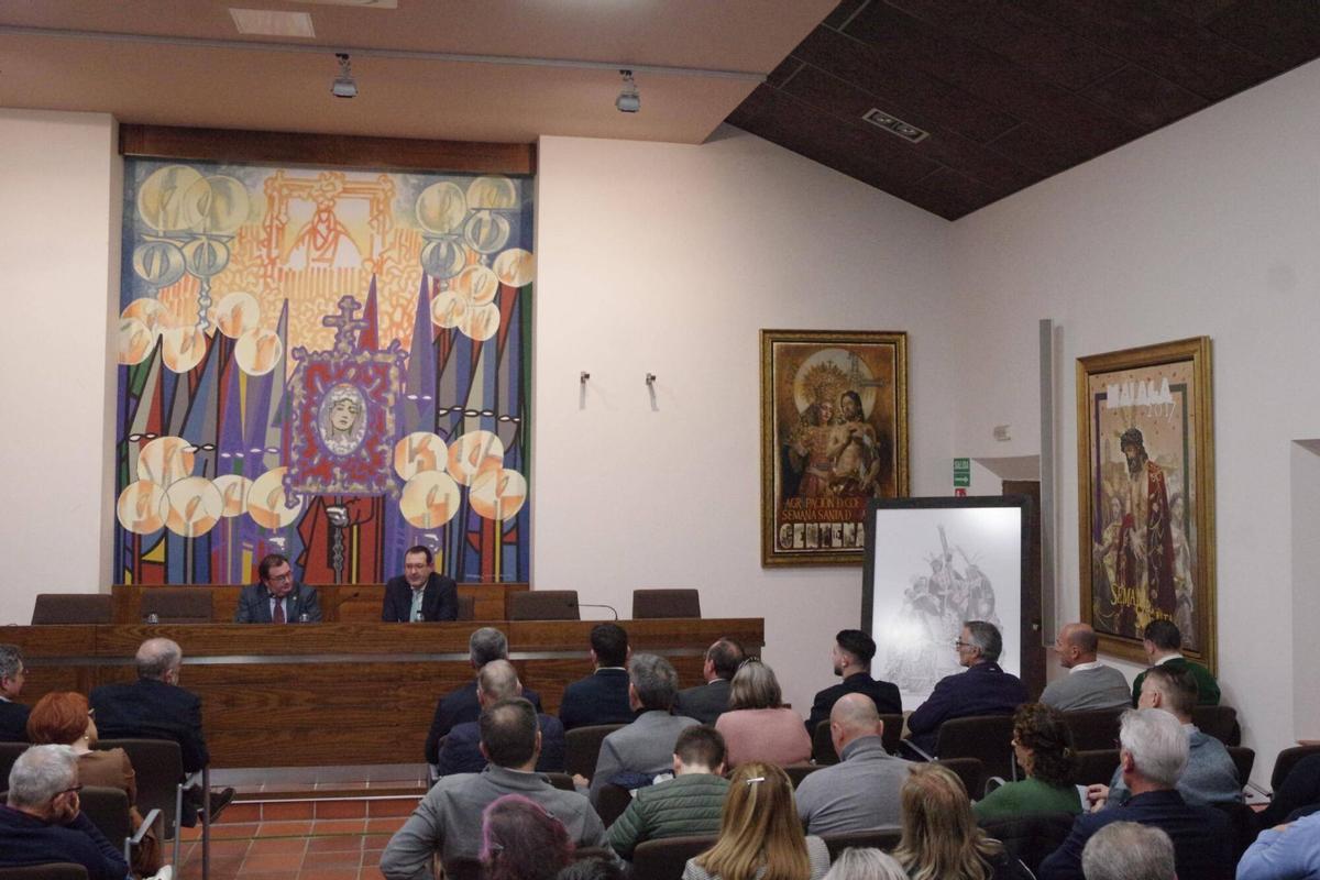 Presentación del proyecto del nuevo trono de Salutación, obra de Manuel Toledano