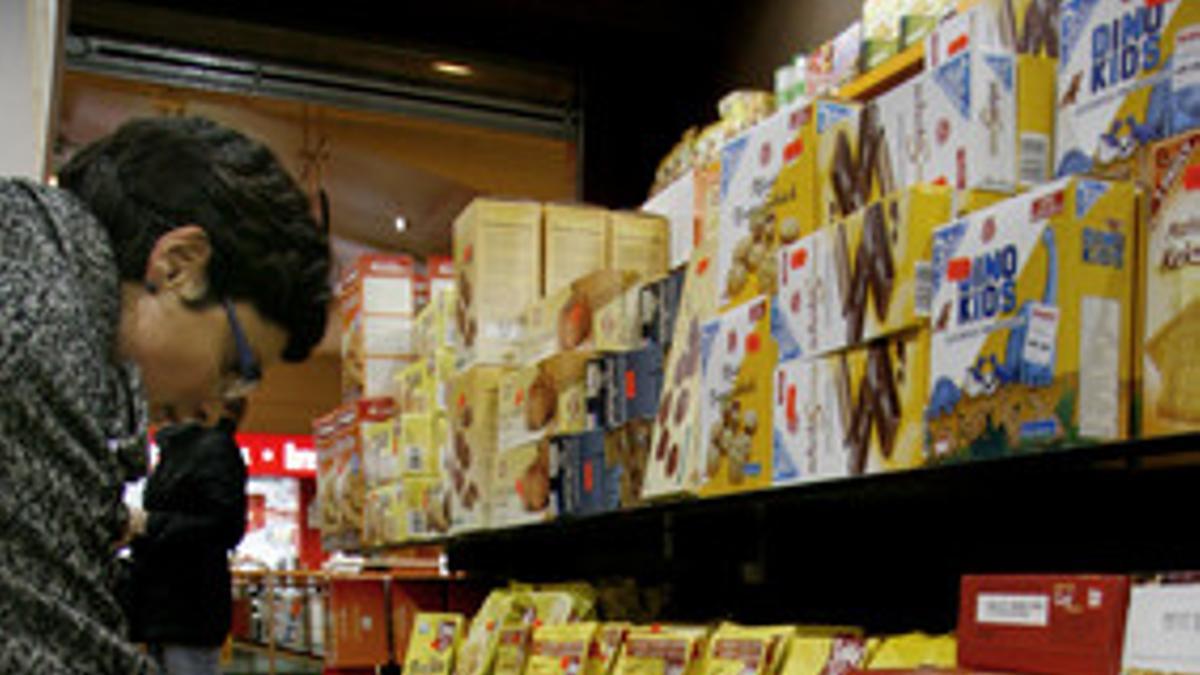 Tienda sin gluten de alimentación para celiacos en el centro comercial Diagonal Mar, de Barcelona.