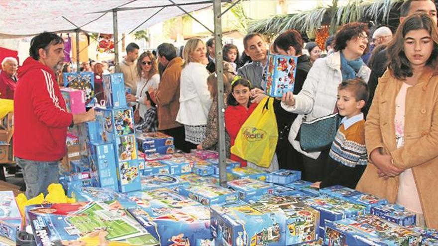 Santa Caterina estrena atracciones de feria con 2.000 tíquets solidarios
