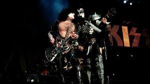 Kiss, durante un concierto en Helsinki en 1999.