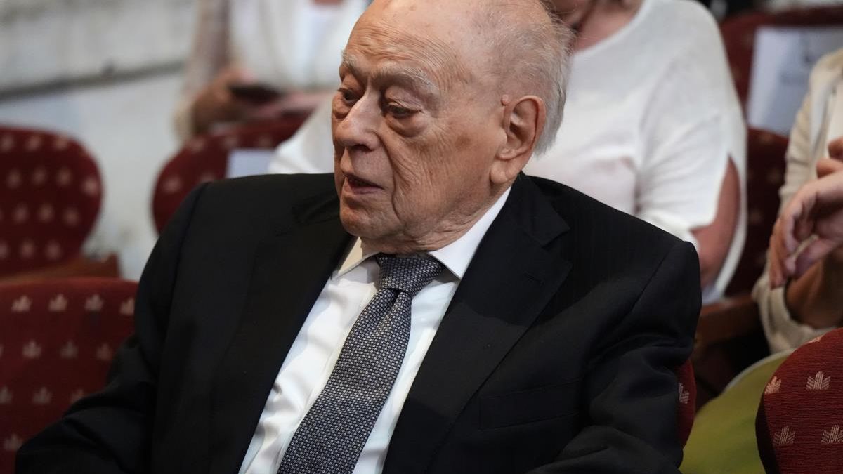 L'expresident Jordi Pujol a l'acte de lliurament del 57è Premi d'Honor de les Lletres Catalanes.