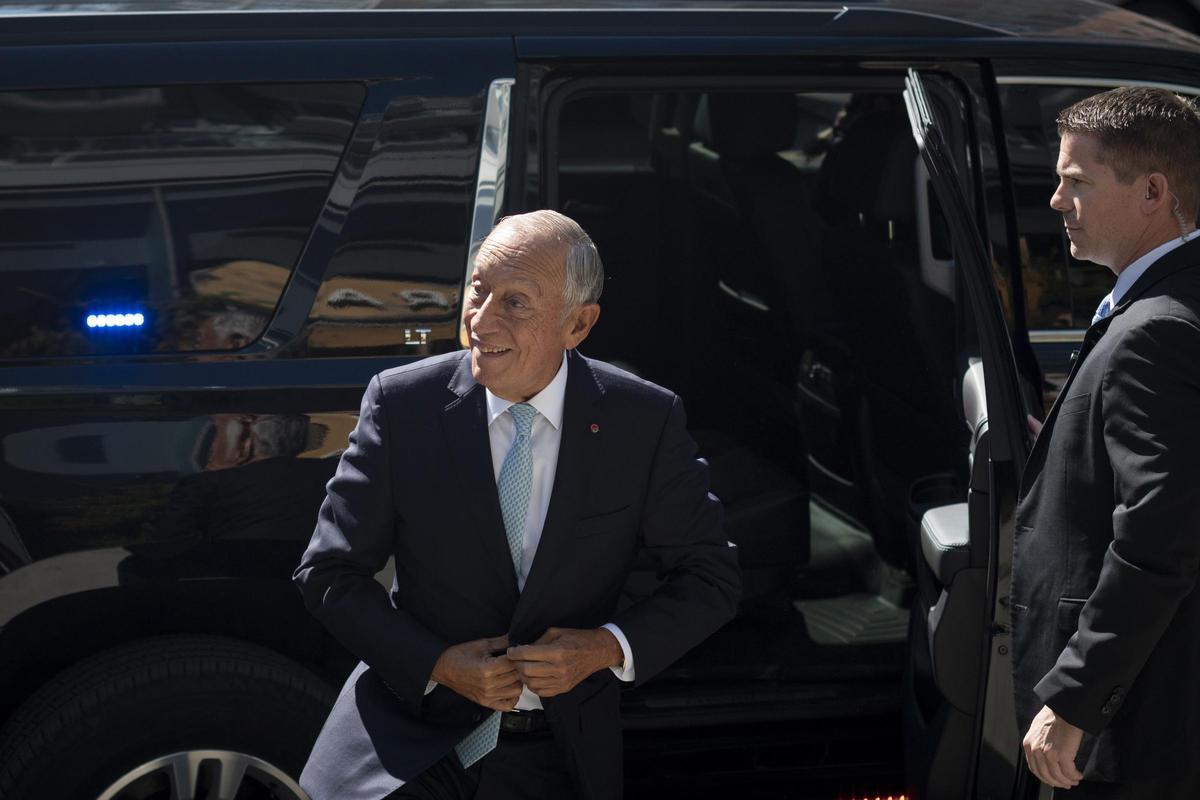El presidente de Portugal Marcelo Rebelo de Sousa.