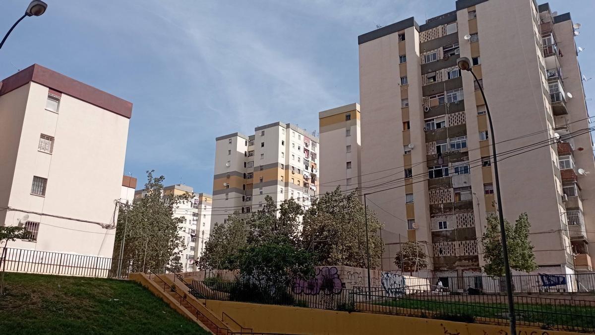 Bloques de La Palma, la pasada primavera.