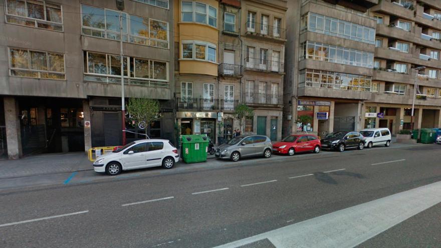 Calle del Arenal en Vigo, lugar de los hechos. // Google Maps