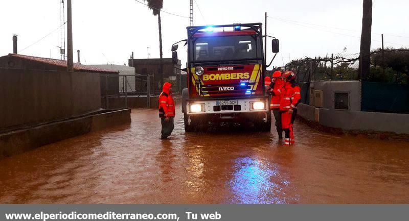 Aquí tienes las imágenes más espectaculares de la lluvia en Castellón