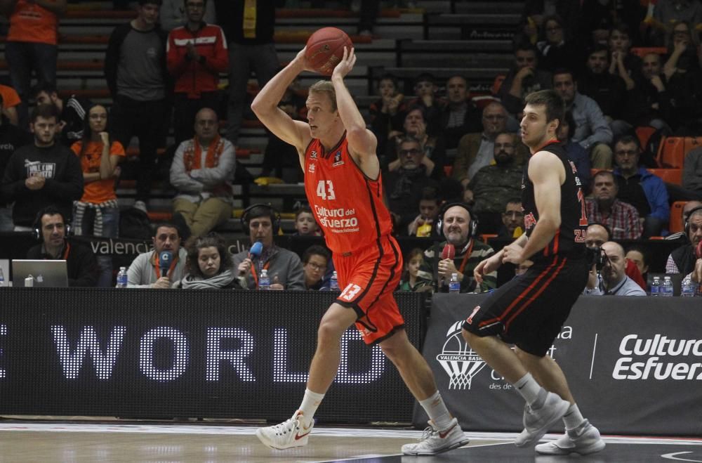 Valencia Basket - Cedevita Zagreb, en imágenes