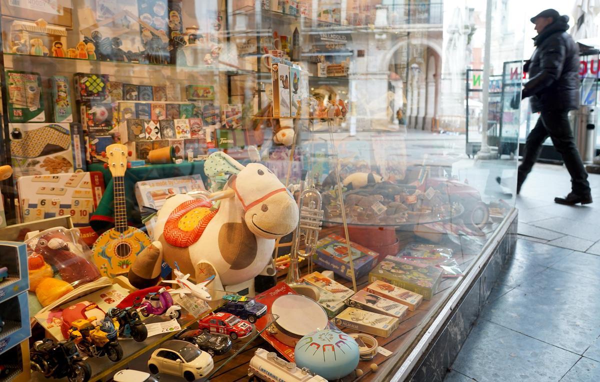 Tienda de juguetes en Valladolid.