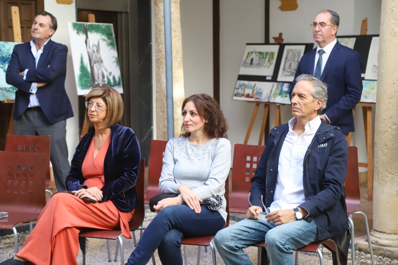 CÓRDOBA y Cecosam entregan unos premios "aliciente" para la pintura rápida y los 'urban sketchers'