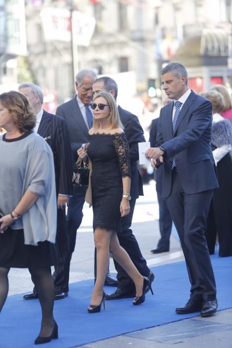 Alfombra azul de los Premios "Princesa de Asturias" 2017