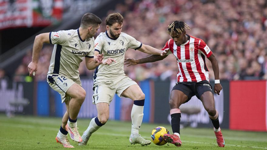 Osasuna no se va de vacío de San Mamés