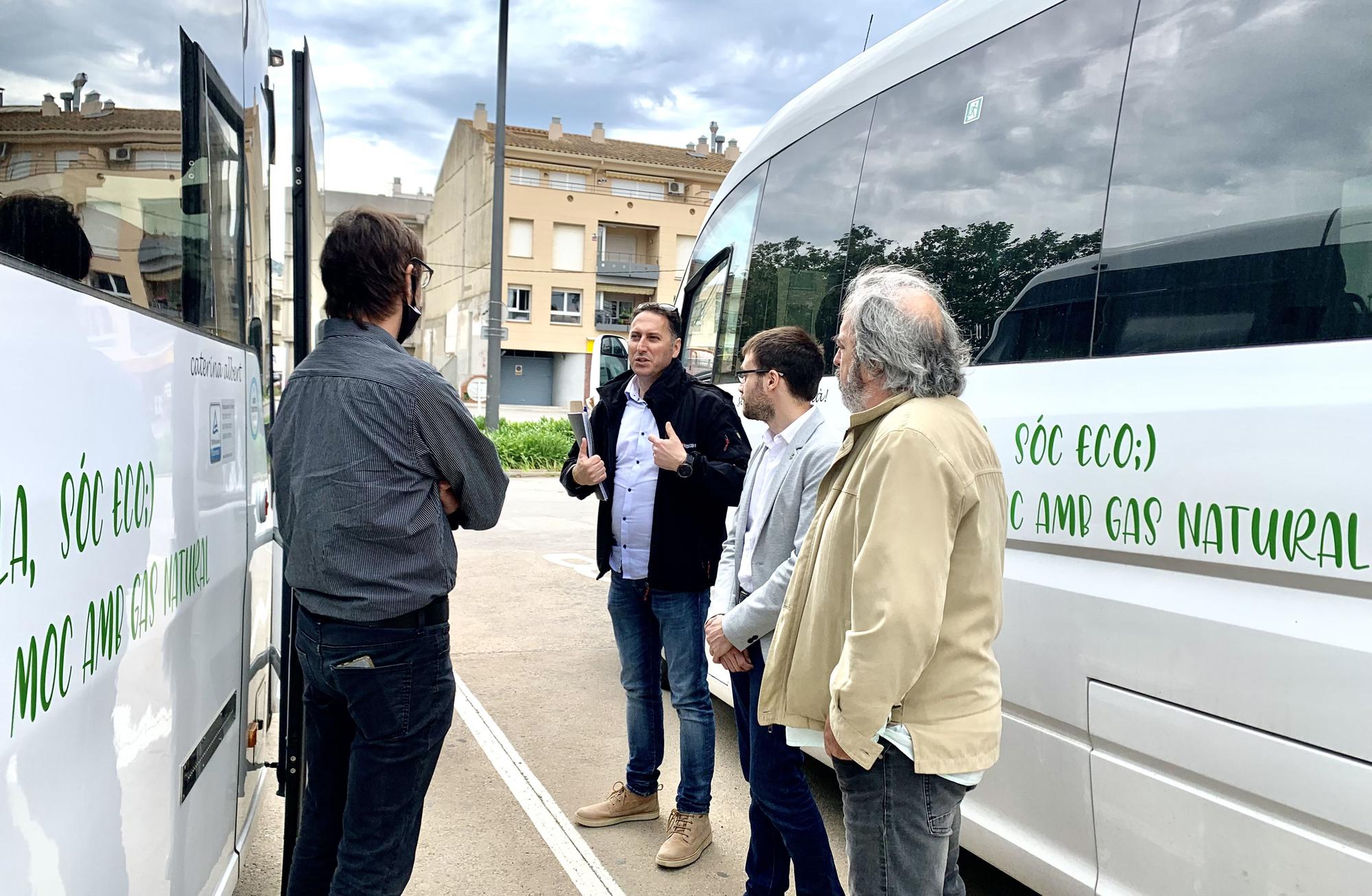 Roses incorpora dos autobusos 'Eco' al transport urbà de viatgers per una mobilitat més sostenible