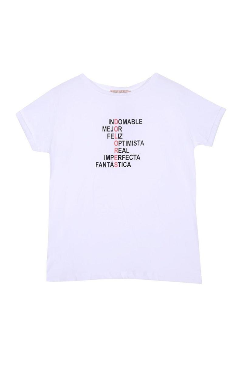 Camiseta de Dolores Promesas con motivo del Día Internacional de la Mujer. (Precio: 29,90 euros)