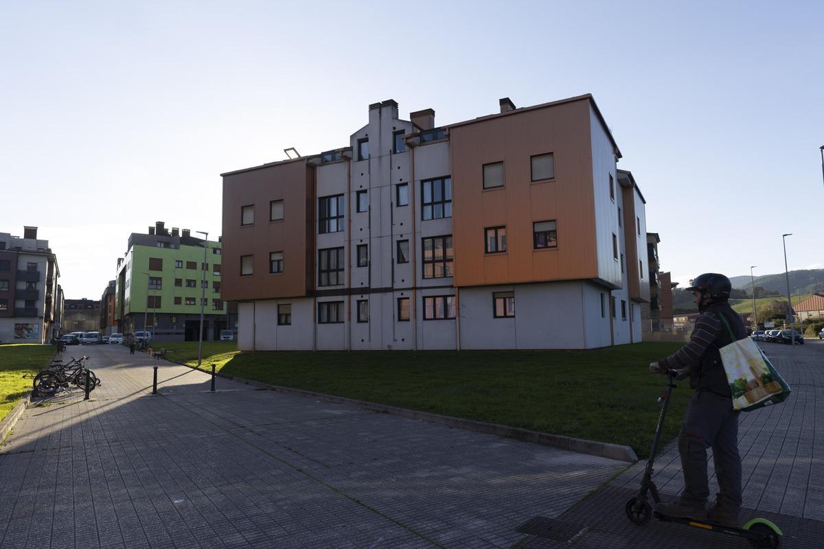 La zona de La Barquerina, en Villaviciosa