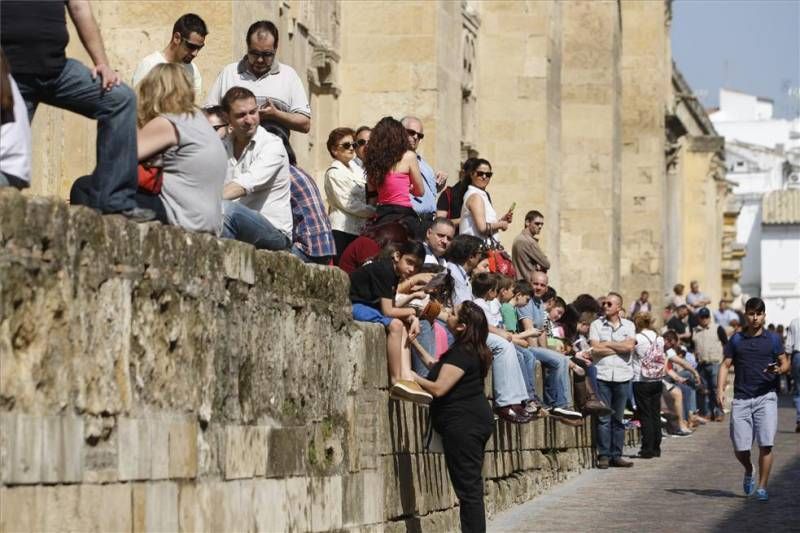 Los turistas invaden Córdoba en Semana Santa