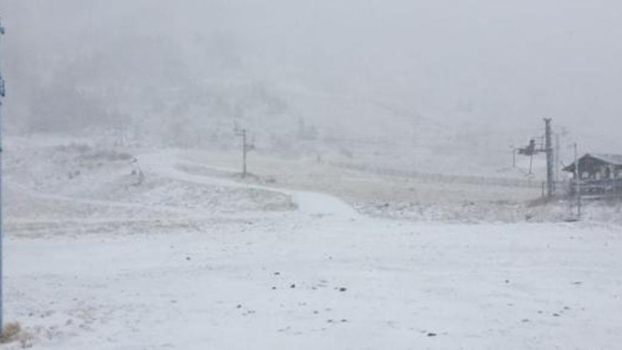 Primeres nevades a Porté Puymorens.