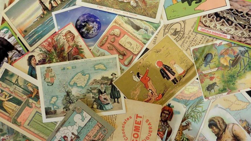 Compendi de cromos que es podrà veure a l&#039;exposició