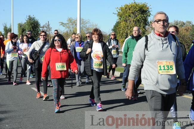 Carrera popular AFACMUR y La7TV en La Alberca: senderistas