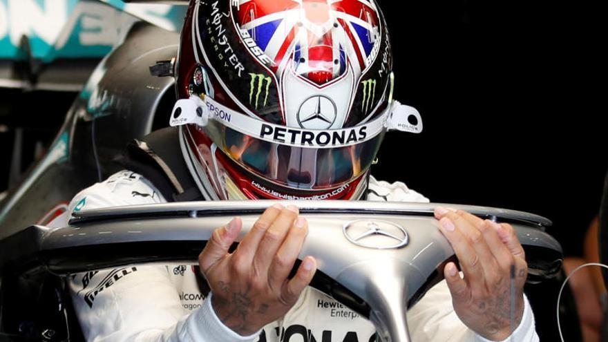 El piloto inglés Lewis Hamilton.