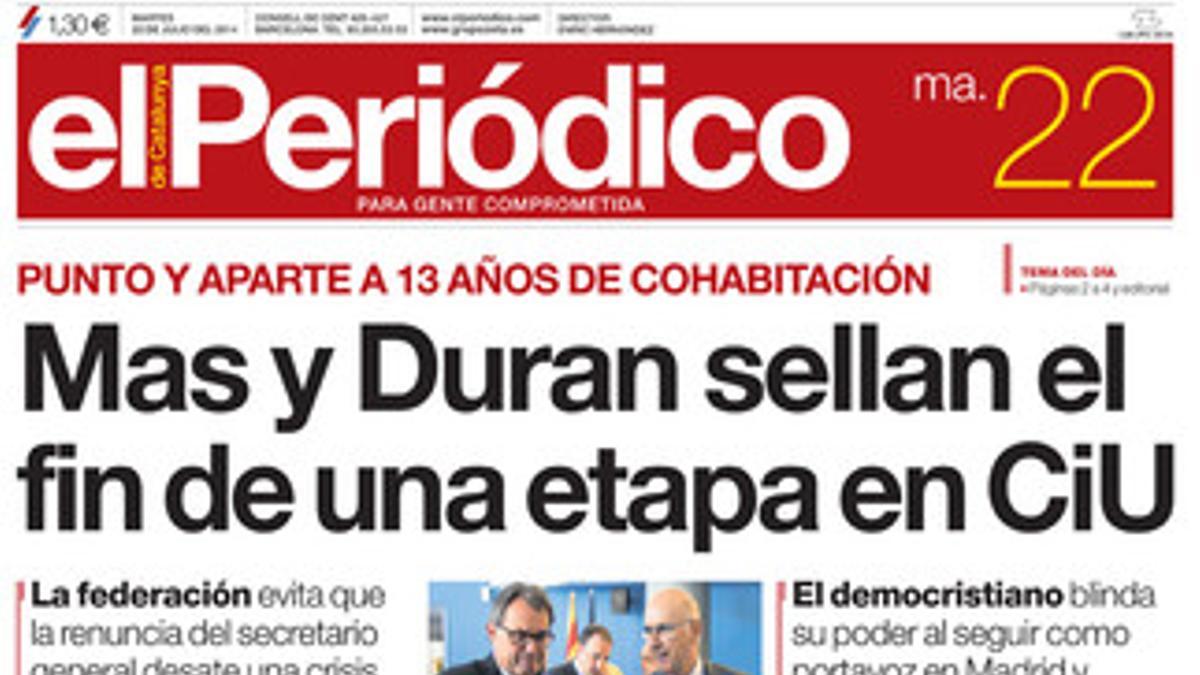 Portada de la edición del 22 de julio.