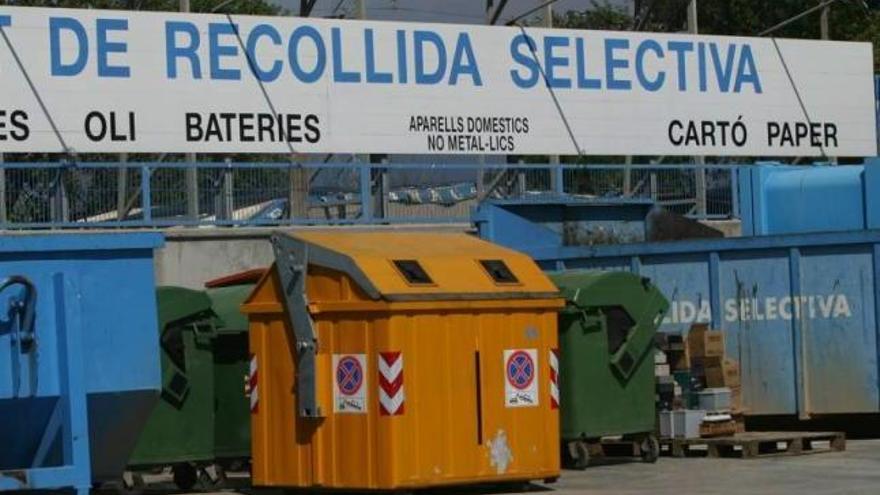 Hasta la fecha, en Palma solo existe el punto verde de Son Castelló.