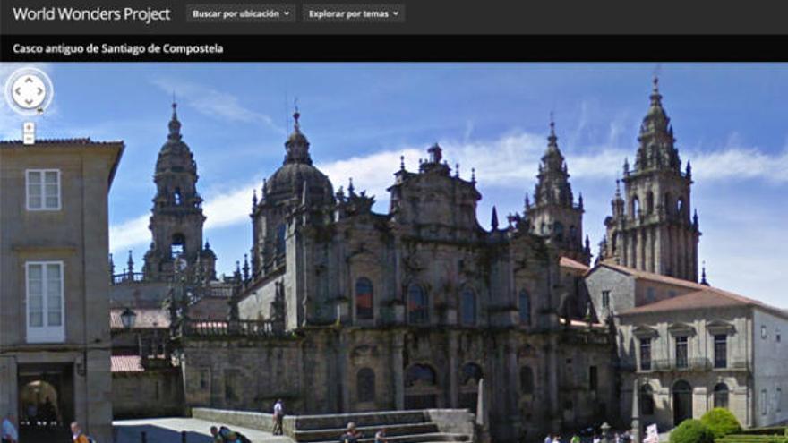 Imagen de la catedral de Santiago de Compostela.