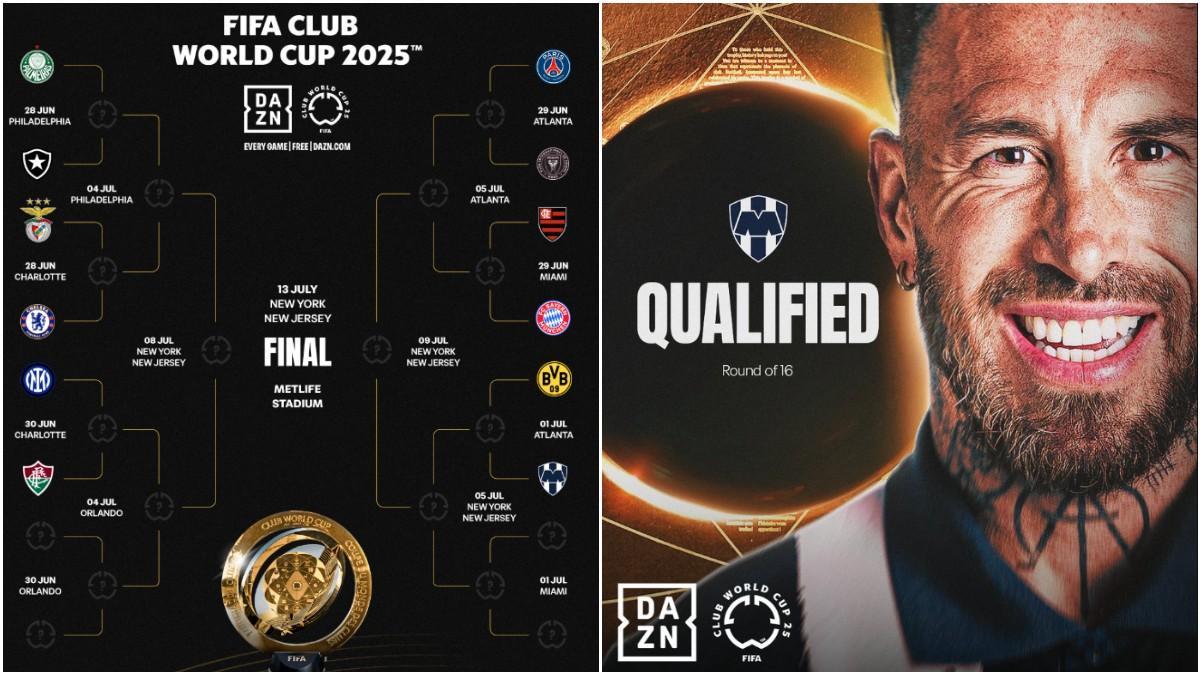 Así está el cuadro de octavos del Mundial de Clubes 2025