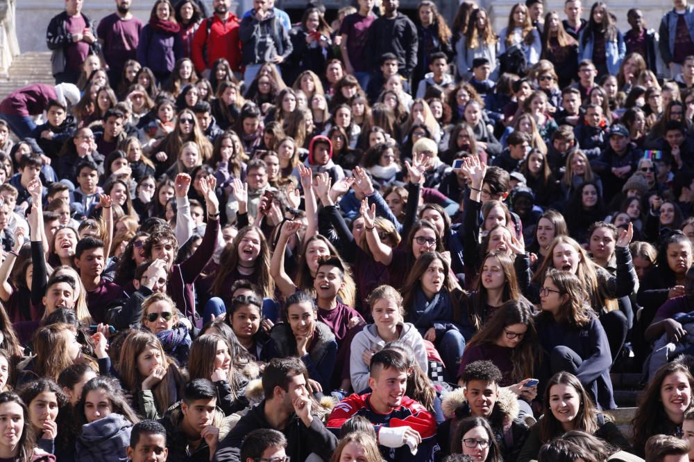 Trobada d''alumnes de llatí de 4t d''ESO a Girona