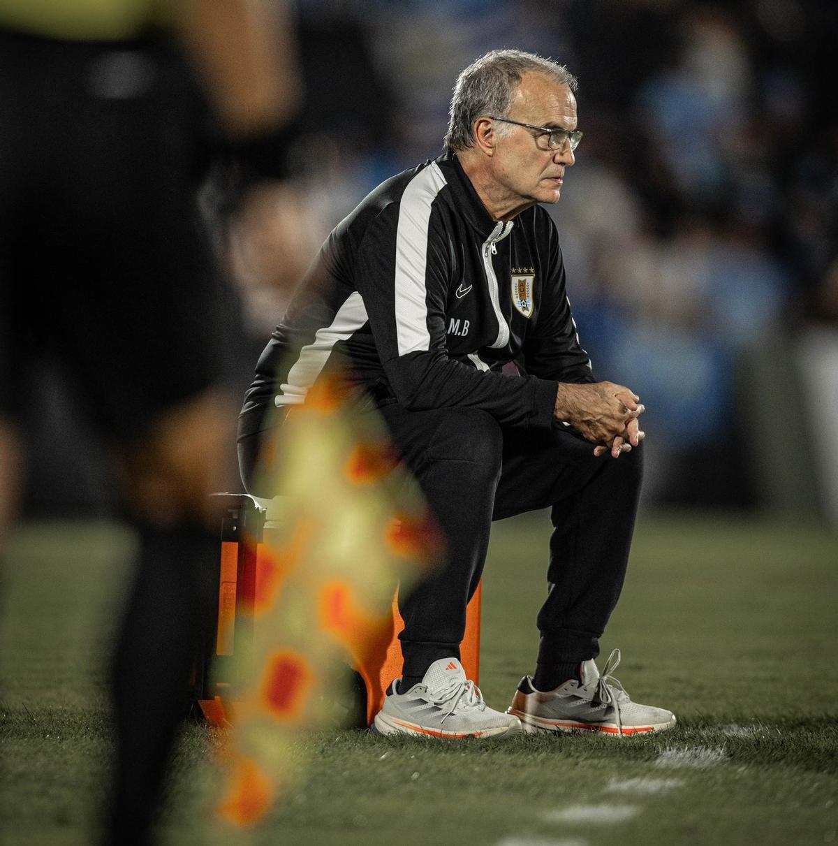 Marcelo Bielsa, seleccionador de Uruguay