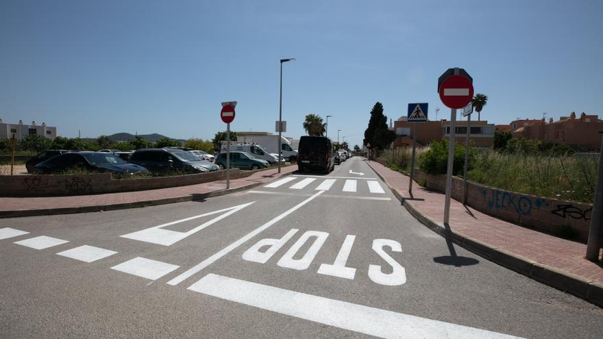 Carril bici en Ibiza: Los ‘sinsentido’ de la reordenación del tráfico en Sant Jordi