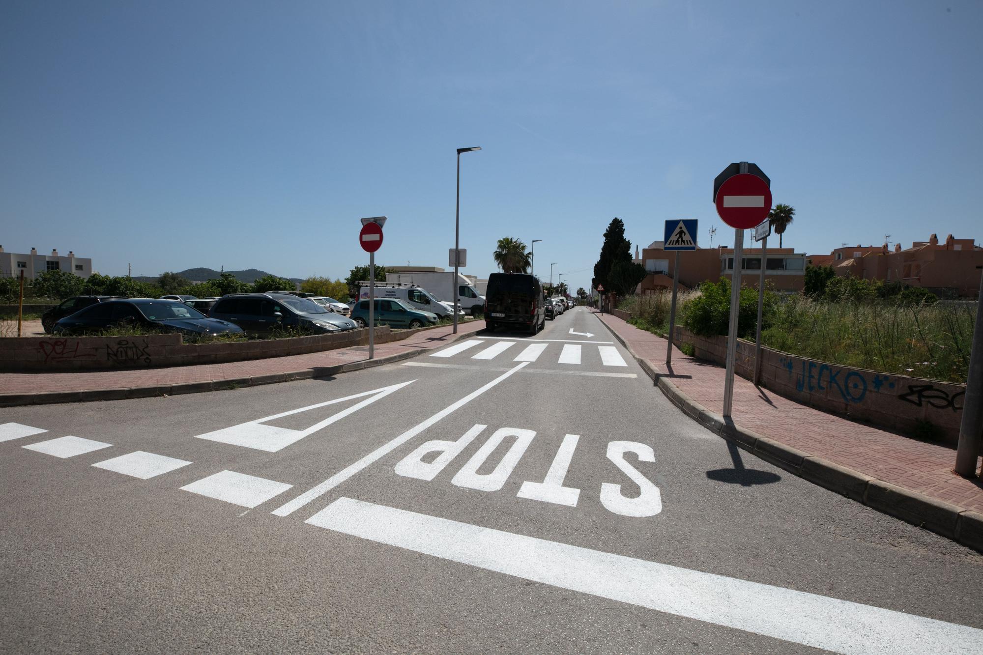 El nuevo carril bici de Sant Jordi, en imágenes