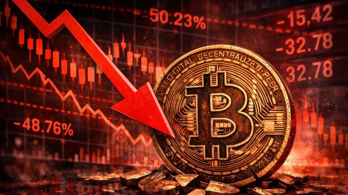 El bitcoin pierde casi la mitad del valor de su máximo histórico del pasado mes de octubre.