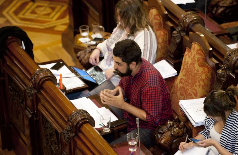 Pleno municipal celebrado el lunes, 5 de junio de 2017.