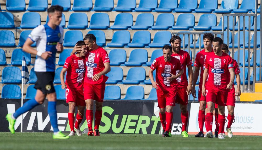 El Alcoyano asfixió la creación del Hércules, sobre todo en la segunda parte.