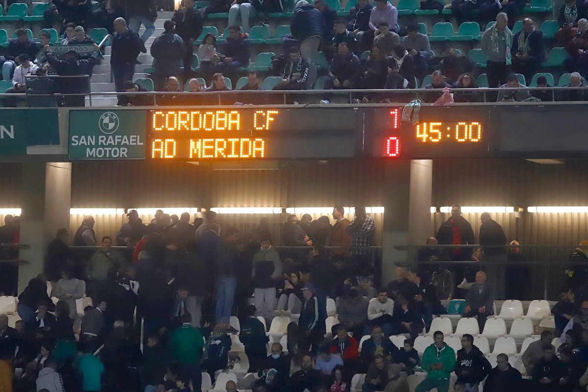 Las imágenes del Córdoba CF - Mérida
