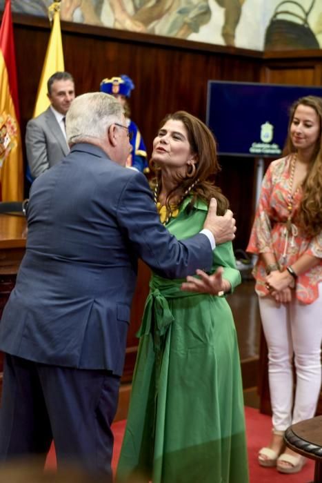 Toma de posesión de Morales y Consejeros del Cabil