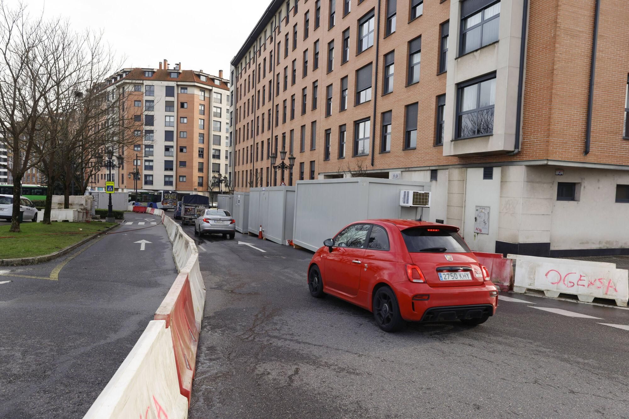 Empiezan las obras del intercambiador del HUCA.