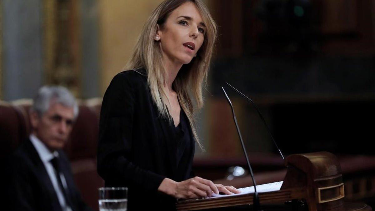 Cayetana Álvarez de Toledo, en el Congreso