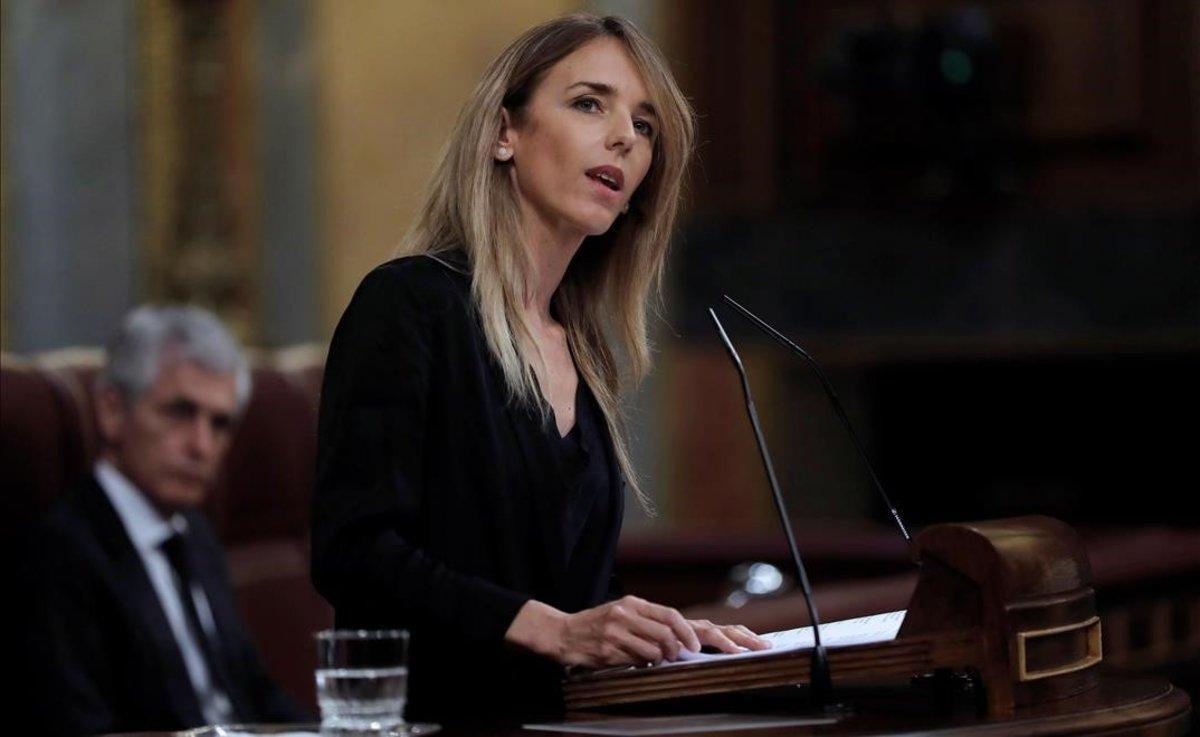 Cayetana Álvarez de Toledo, en el Congreso.