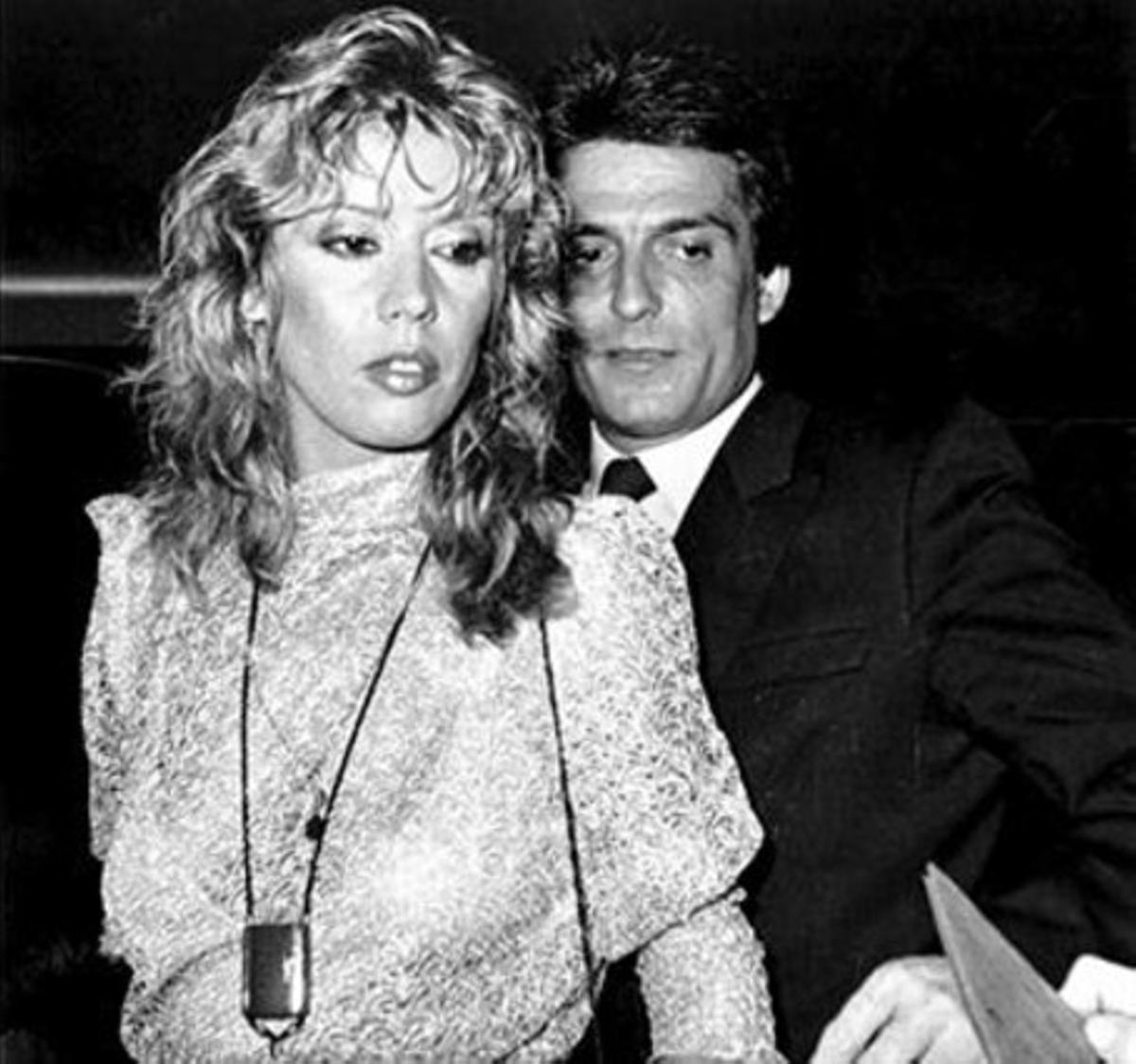 José Sancho, amb María Jiménez.