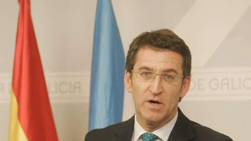 Alberto Núñez Feijóo.  // Xoán Álvarez